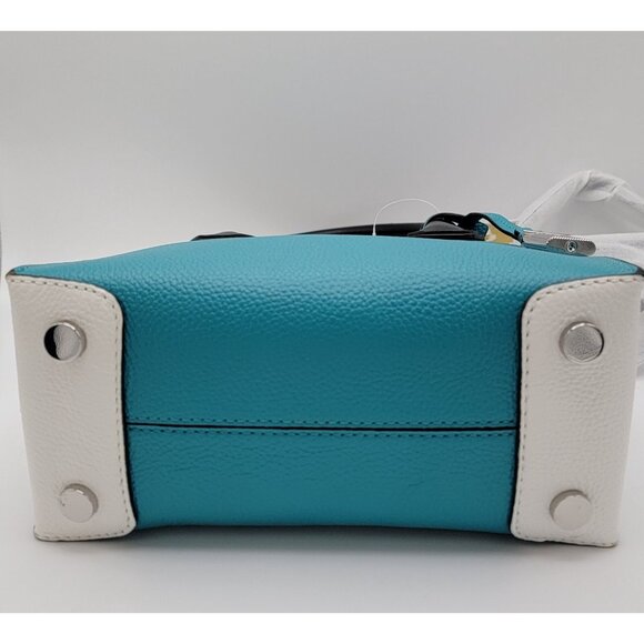 Michael Kors Mercer Pebbled Leather Crossbody Bag - Picture 6 of 14